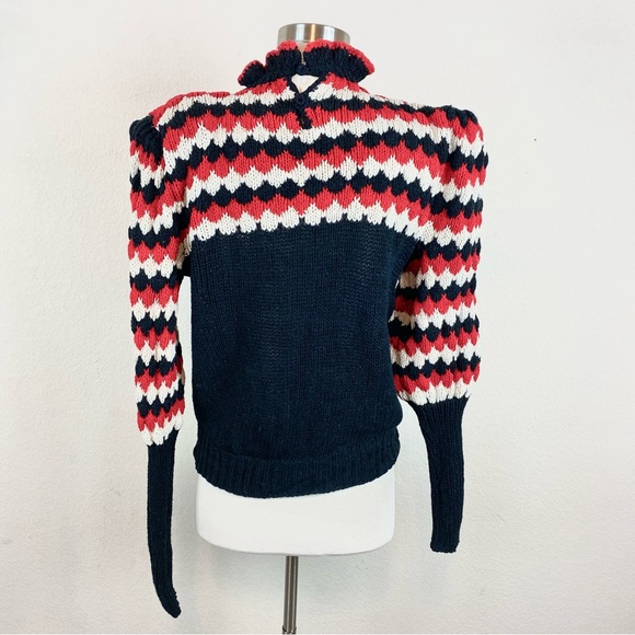 Vintage Featherstone Knit Mock Neck Sweater - Picture 3 of 8